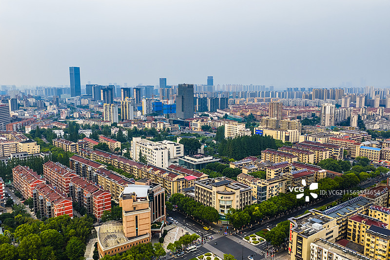 南京浦口城市新貌，江苏南京图片素材