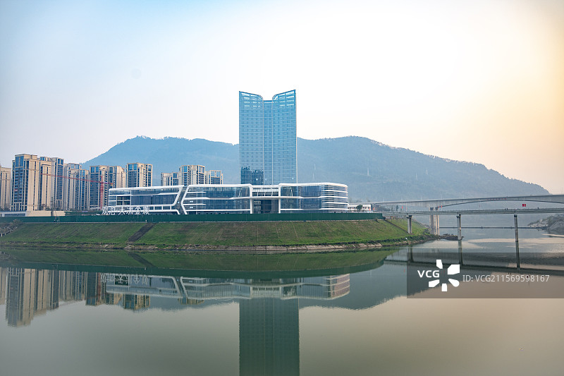 宣汉县张家坝发展新区图片素材