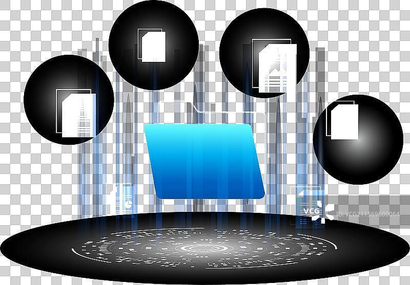 数字数据存储技术文档文件图片素材