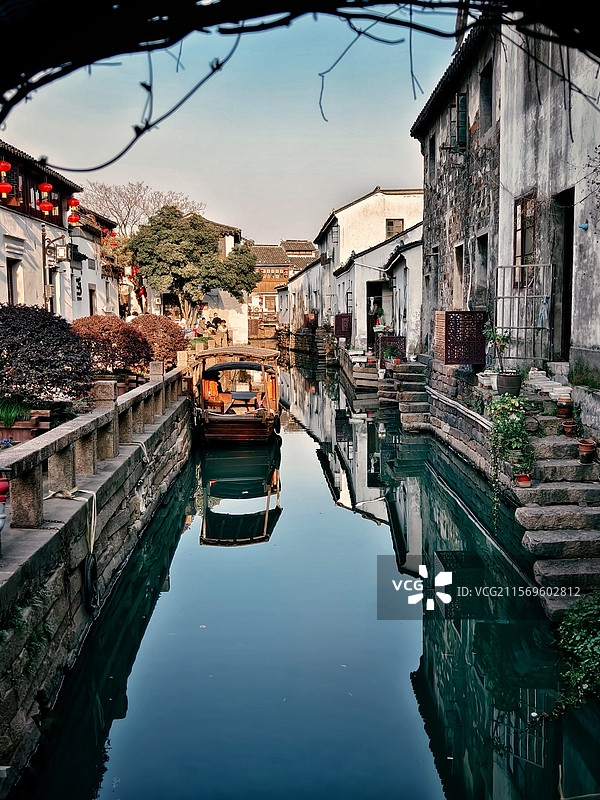苏七里山塘（三）图片素材