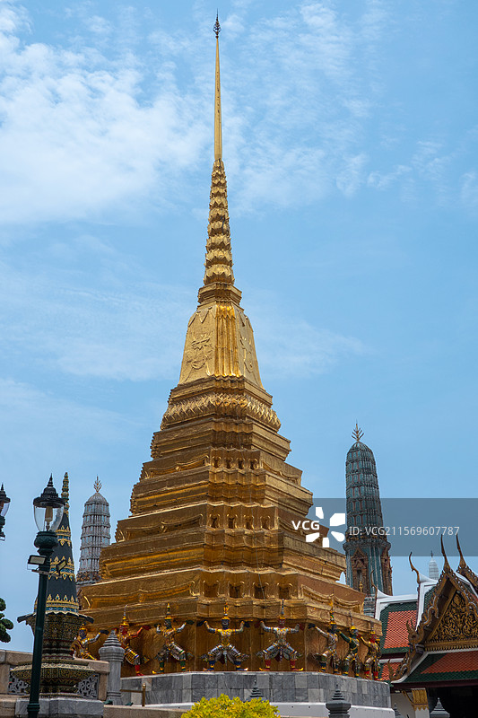 泰国曼谷玉佛寺 泰国大皇宫 泰国旅游 曼谷景点图片素材