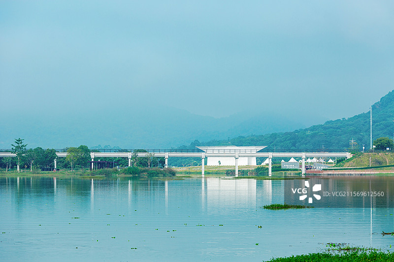 广州从化区风云岭森林公园，黎塘海图片素材