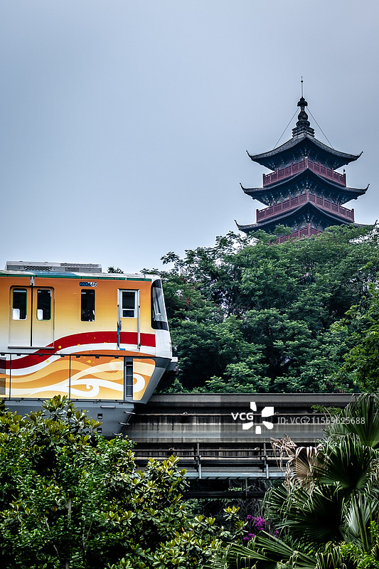 重庆中华美德公园图片素材