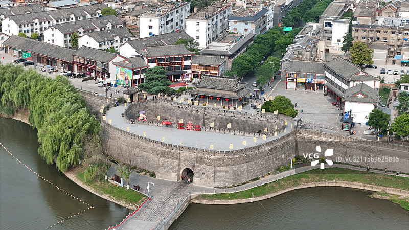 淮南寿县古城图片素材