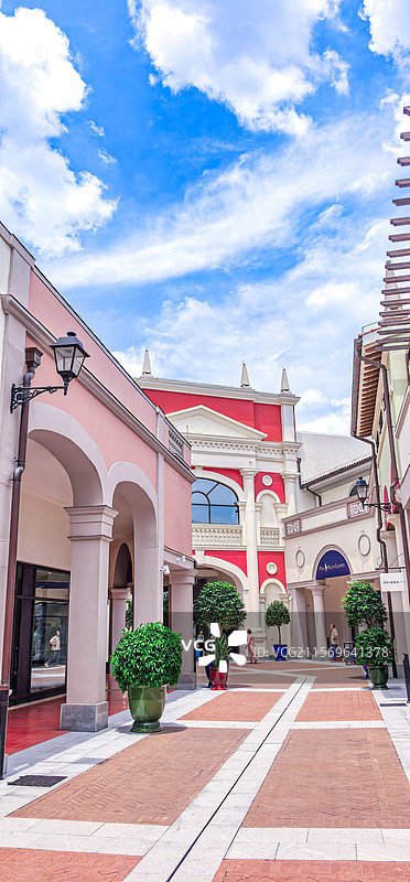 佛山市佛罗伦萨小镇奥特莱斯商圈图片素材