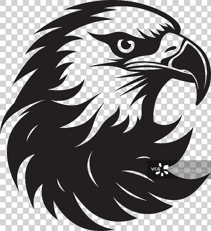 纹身的胜利骷髅翅膀标志设计图片素材