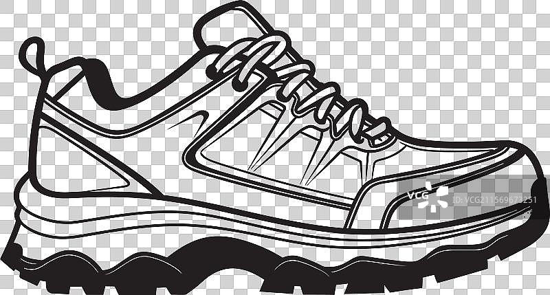 徒步旅行的巨人标志性鞋子象征着荒野图片素材