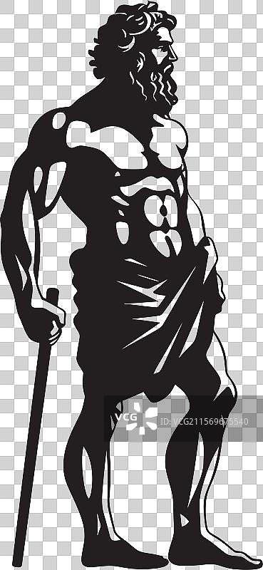 力量化身标志设计，力量图标图片素材