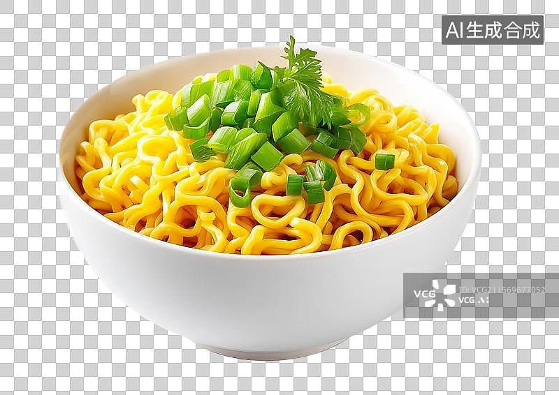 【AI数字艺术】【免抠png素材】一碗美味的方便面图片素材
