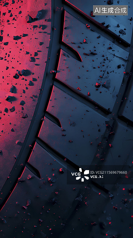 【AI数字艺术】数码科技橡胶纹理海报背景图片素材