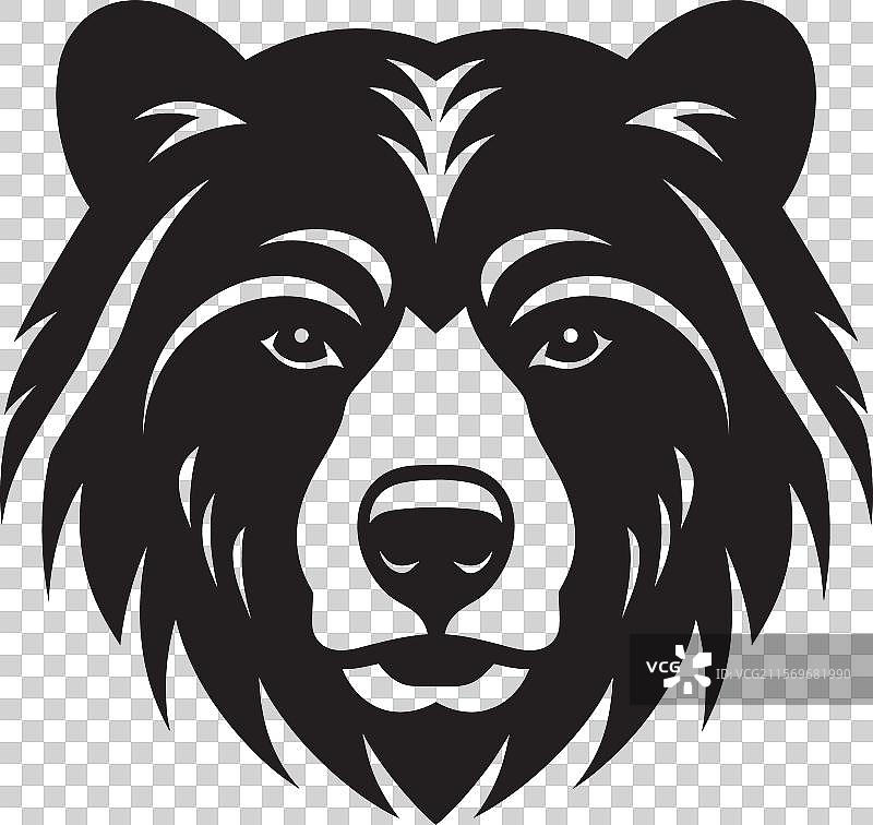 森林象征着野生动物的迷人标志图片素材