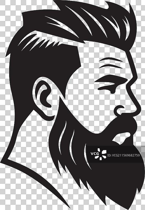 胡须创新：面部护理的先锋趋势图片素材