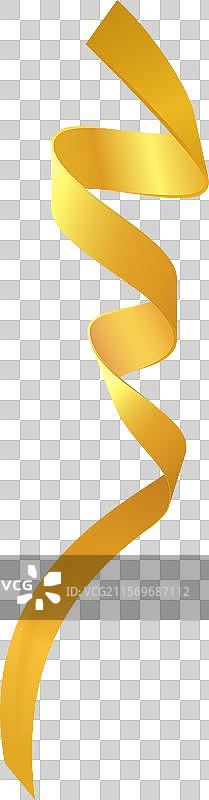逼真的金色丝带闪亮渐变图片素材