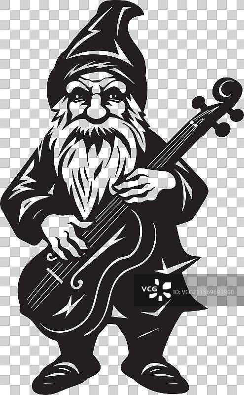 自然序曲标志设计与侏儒图片素材