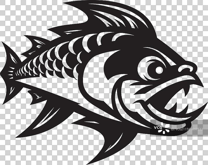 水域和谐河流鱼类标志河流梦幻图片素材