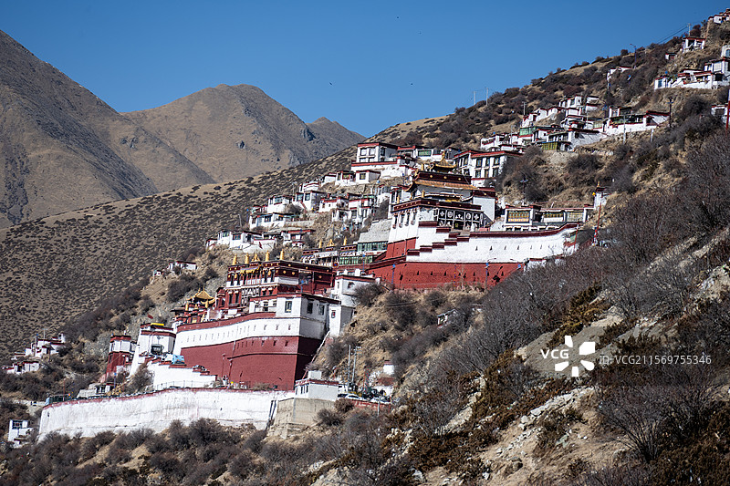 直贡梯寺图片素材