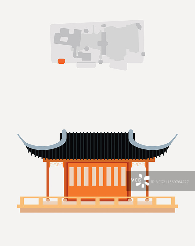 杭州西湖郭庄汾阳别墅图片素材