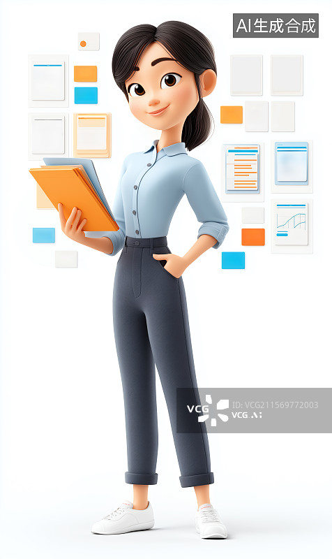 【AI数字艺术】培训师图片素材