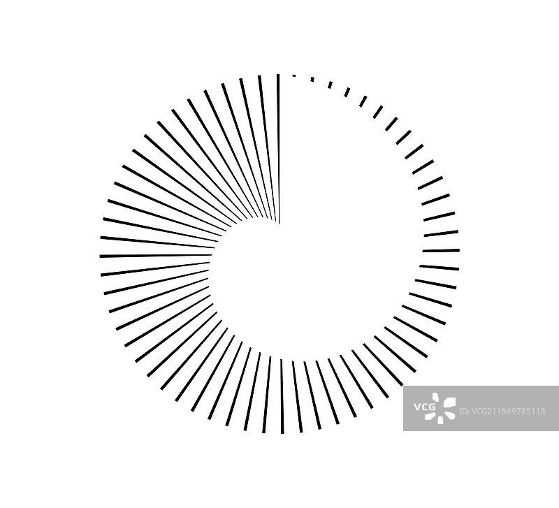 圆形倒计时图标 时间钟表符号 计时器图片素材