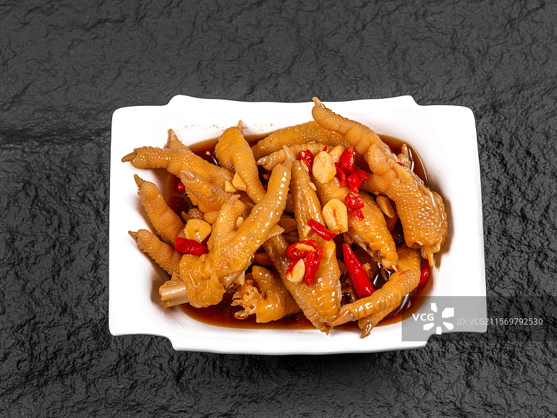 凉拌鸡爪、凉拌凤爪图片素材