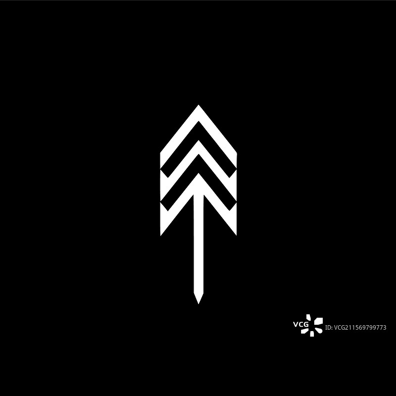 箭头 - 高质量标志 - 适合T恤使用图片素材