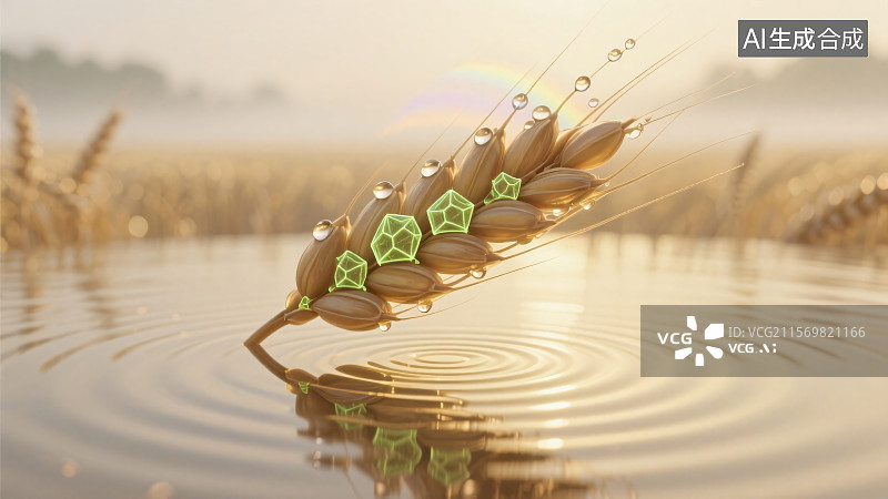 【AI数字艺术】食品安全天然绿色有机蔬菜农作物图片素材