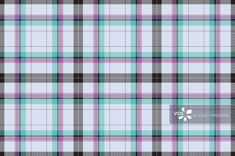 复古苏格兰格子无缝图案图片素材