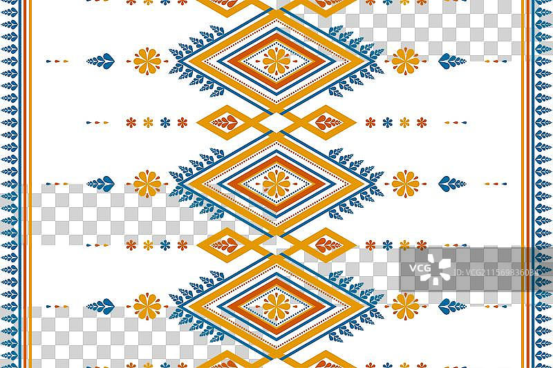 地毯花卉图案艺术几何民族风格图片素材