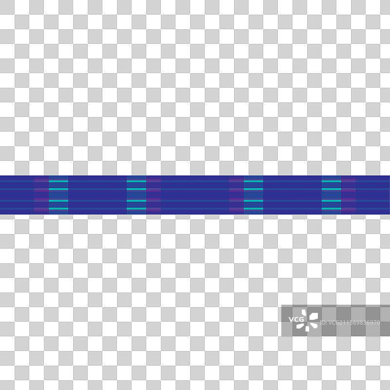 蓝色格子布的无缝格子图案图片素材