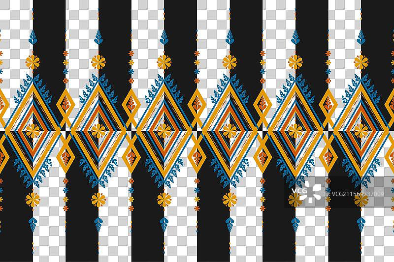 地毯花卉图案艺术几何民族风格图片素材