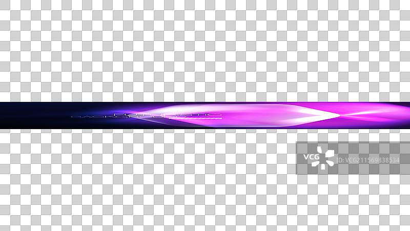 黑暗空间中的发光蓝色霓虹六边形数字图像图片素材