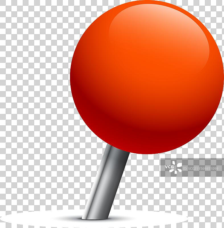 红色图钉图标设计图片素材