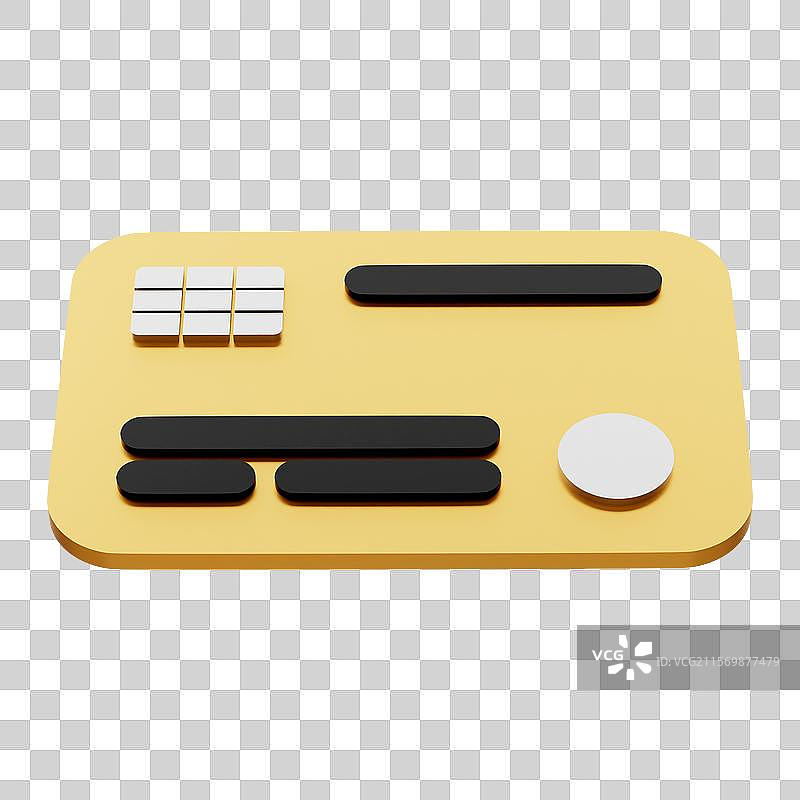 三维立体卡通银行卡信用卡免抠元素图片素材
