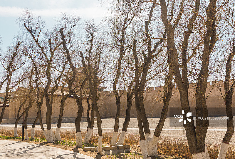 天下第一雄关嘉峪关风光图片素材