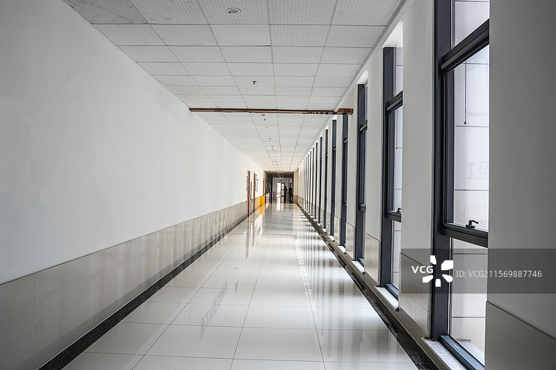 办公室长廊图片素材