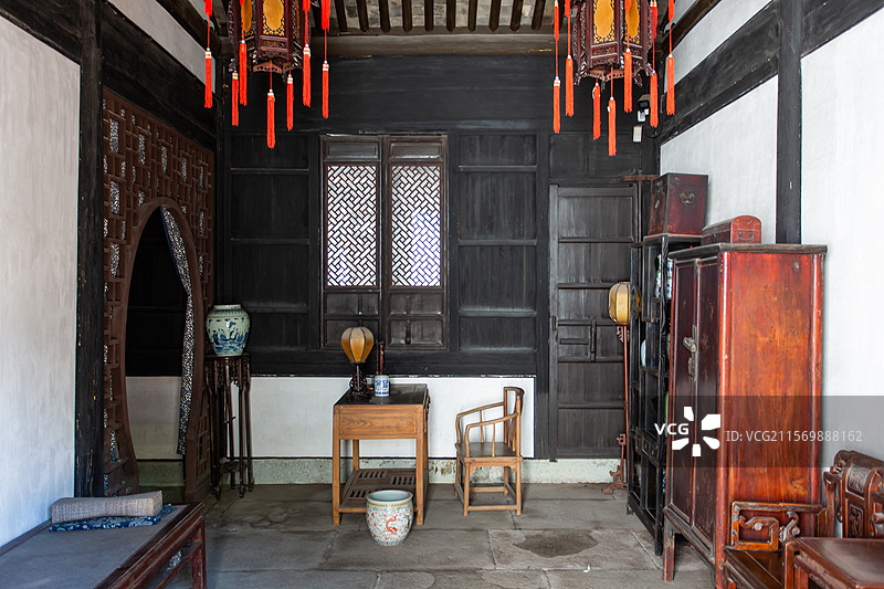 浙江省宁波市余姚市王阳明故居图片素材