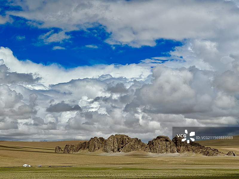 西藏阿里牧民人家图片素材