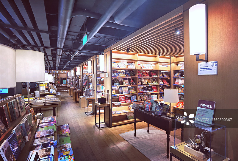 西安书店图片素材