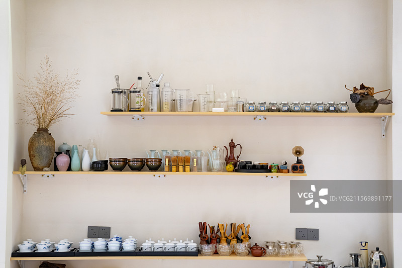 禅意茶空间图片素材