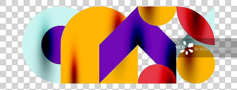 带阴影的金属色圆圈及其他元素图片素材