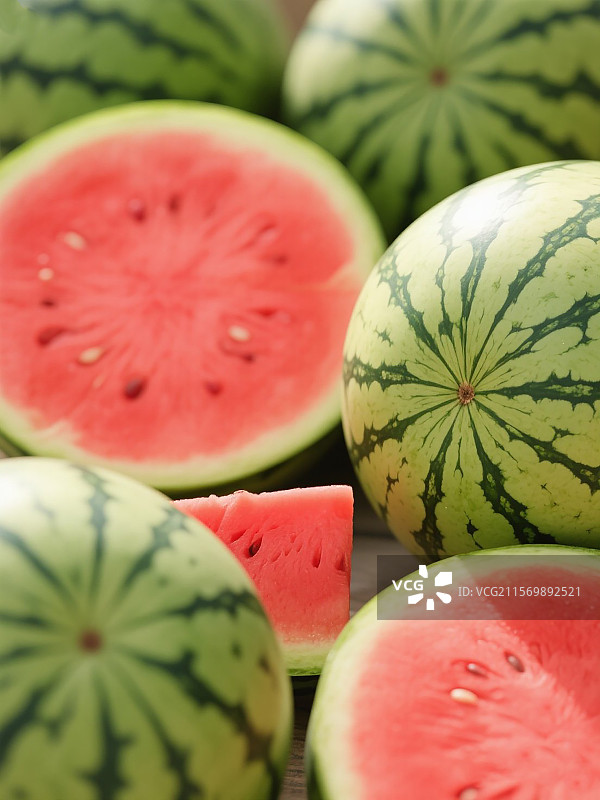 夏天的西瓜图片素材