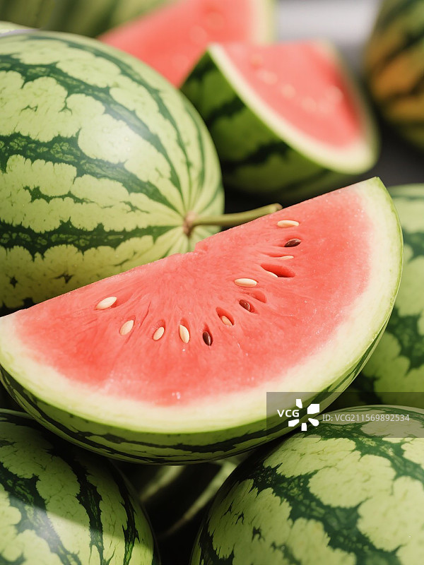 夏天的西瓜图片素材
