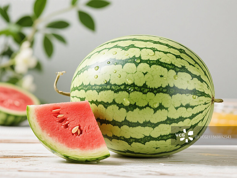 夏天的西瓜图片素材
