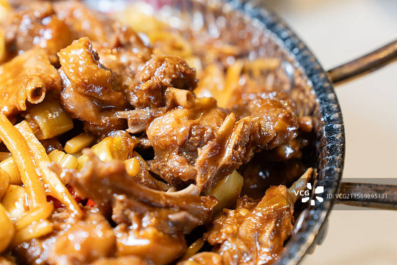 中华美食广西菜柠檬鸭图片素材