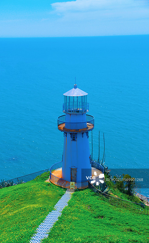 世界尽头的灯塔图片素材