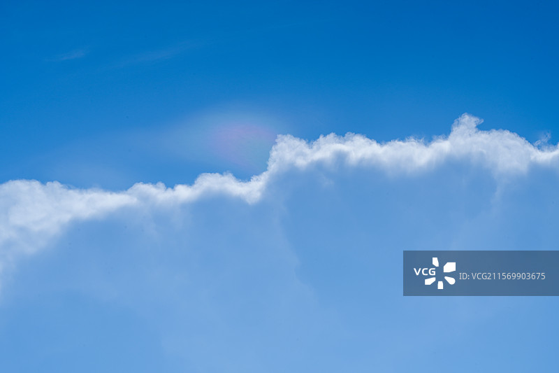 七彩祥云图片素材