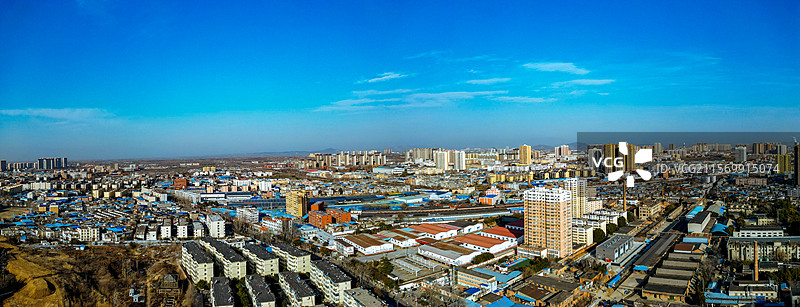 南阳市 卧龙区 孔明大道 南阳府衙 航拍图片素材