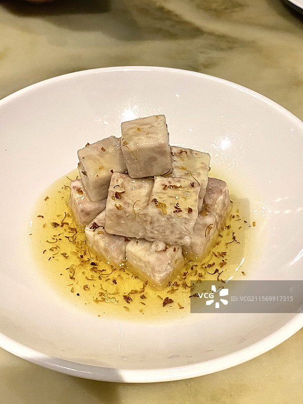 桂花芋头糕图片素材