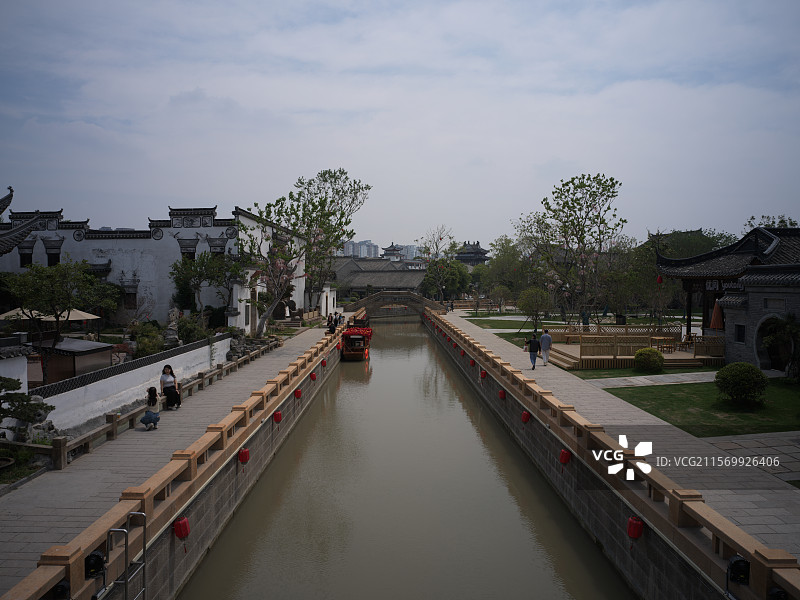 淮安市周恩来故里旅游景区河下古镇图片素材