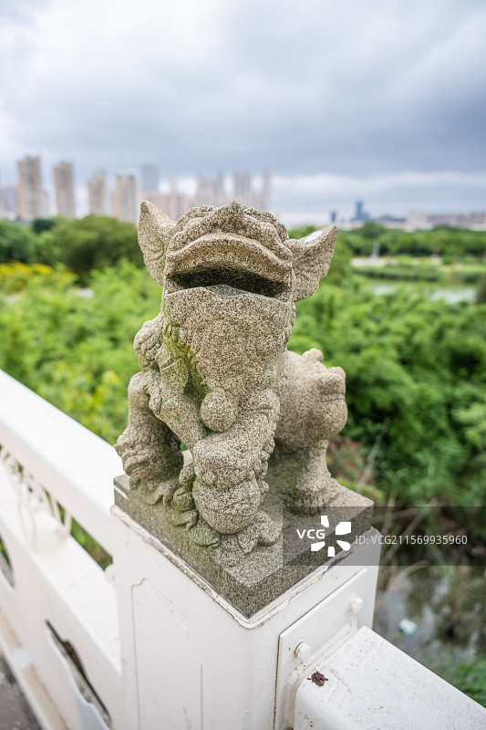 泉州·泉州大桥石狮子图片素材